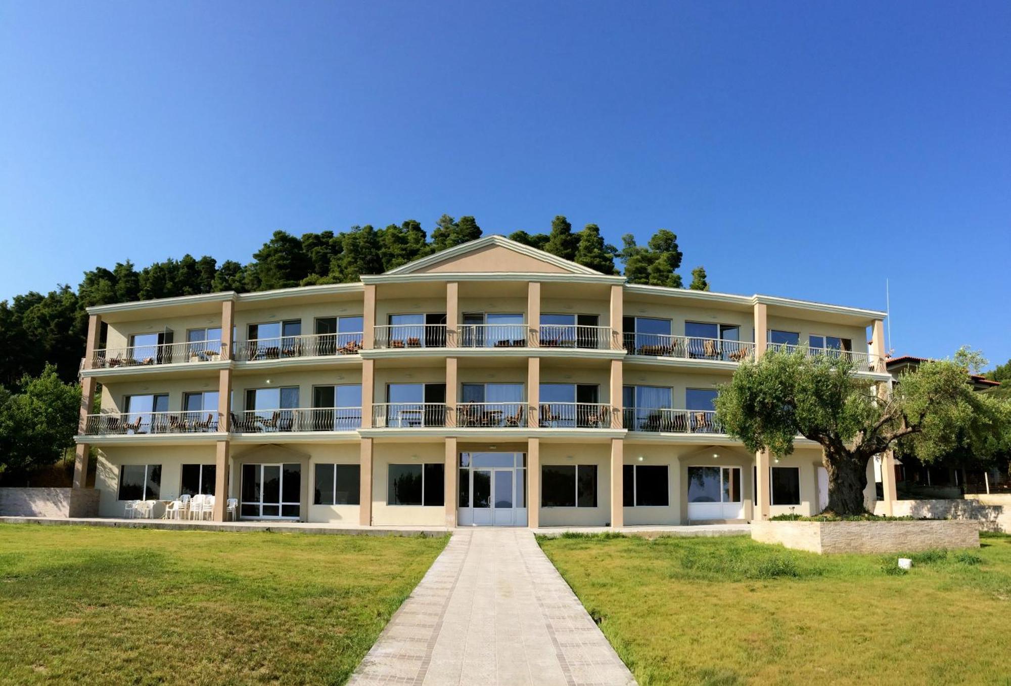 Crown Hotel Nea Skioni Exteriör bild